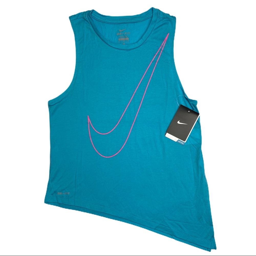 Nike Girl's Dri-FIT Side Tie Top Sz M